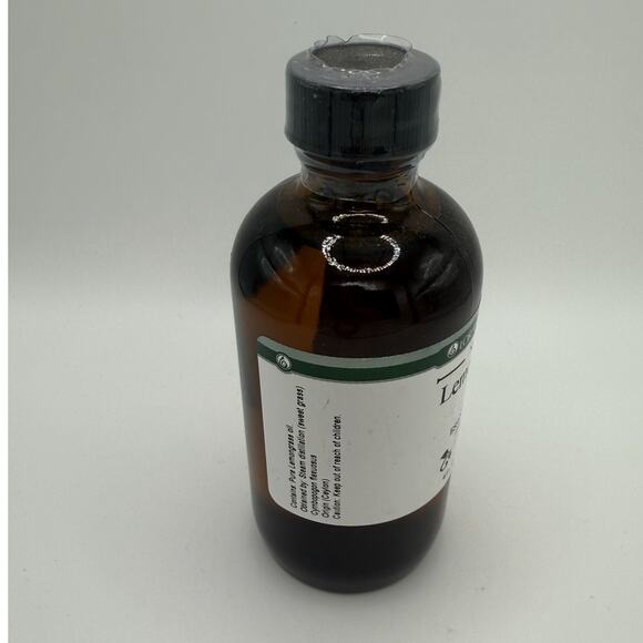 Lorann Oils 100% Pure Natural Lemongrass Essential Oil 4 Ounce Bottle - Picture 4 of 4